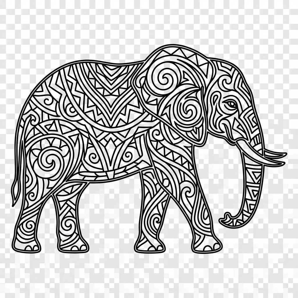 Laser Engraved Stainless Steel Tumbler with Elephant Design