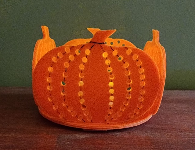 Świeca Dyniowa Halloweenowa pomysł na lampion Halloweenowy i dekorację świetlną