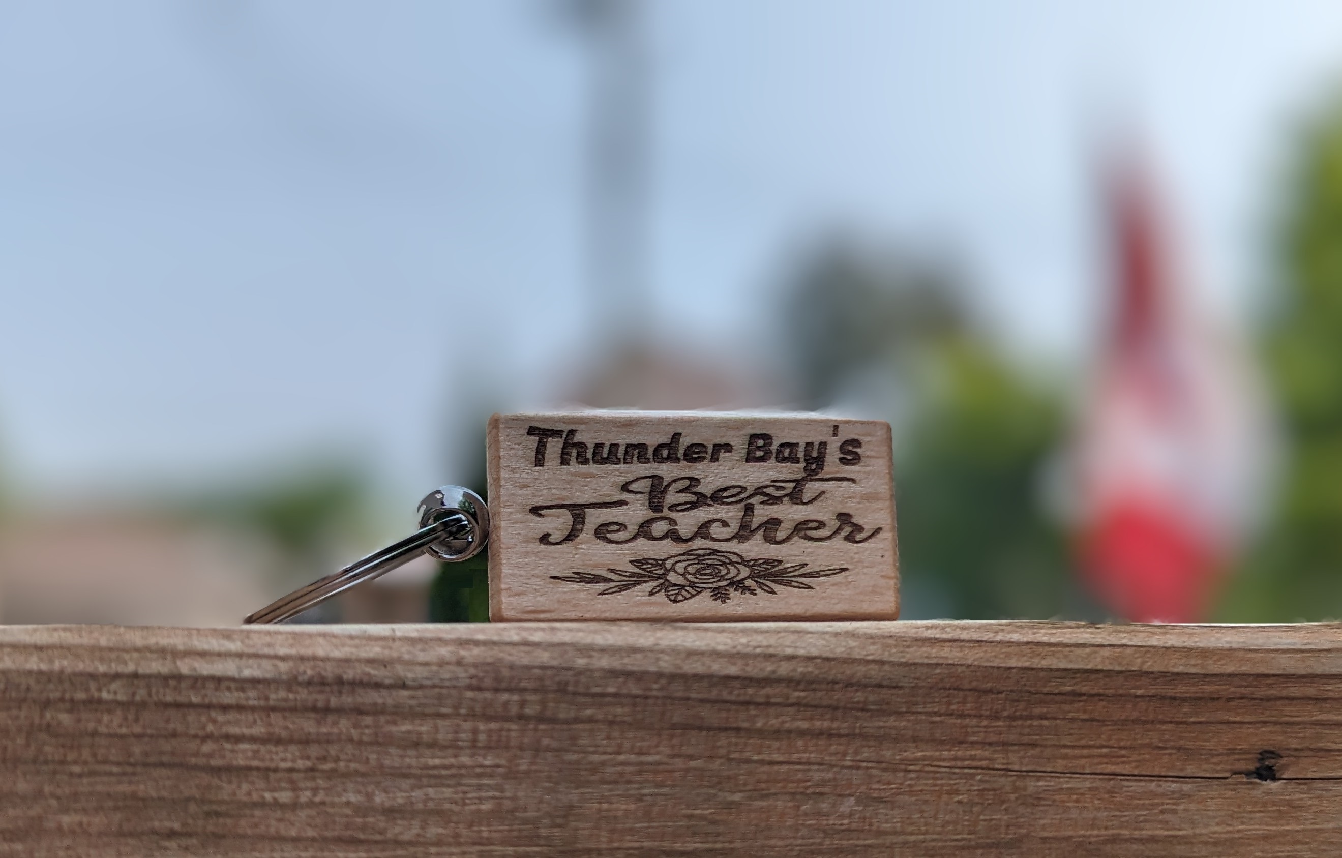 Teacher Appreciation Keychains teacher gift design