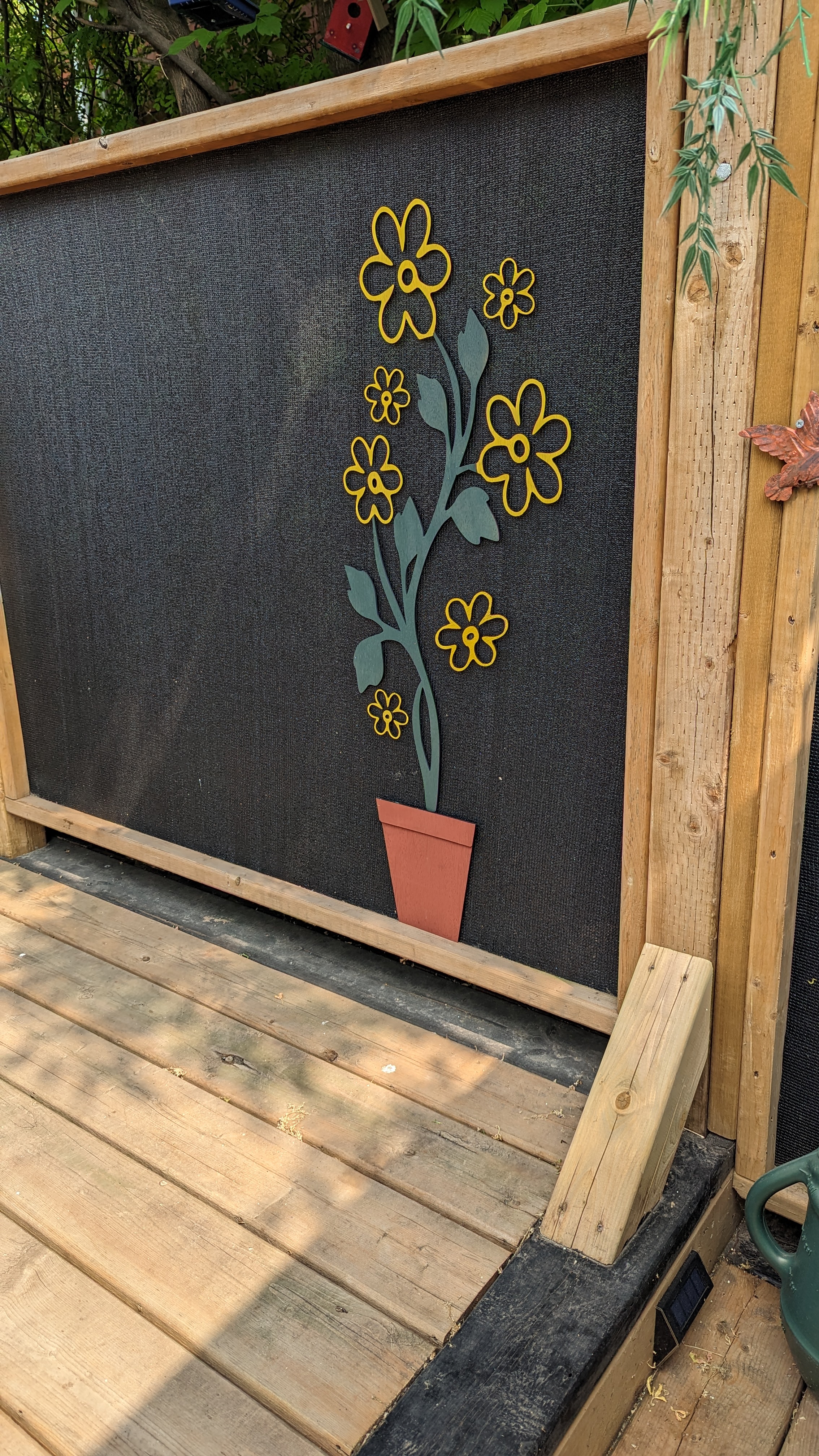 Grande fleur murale décorative idée de cadeau d'anniversaire pour sa femme