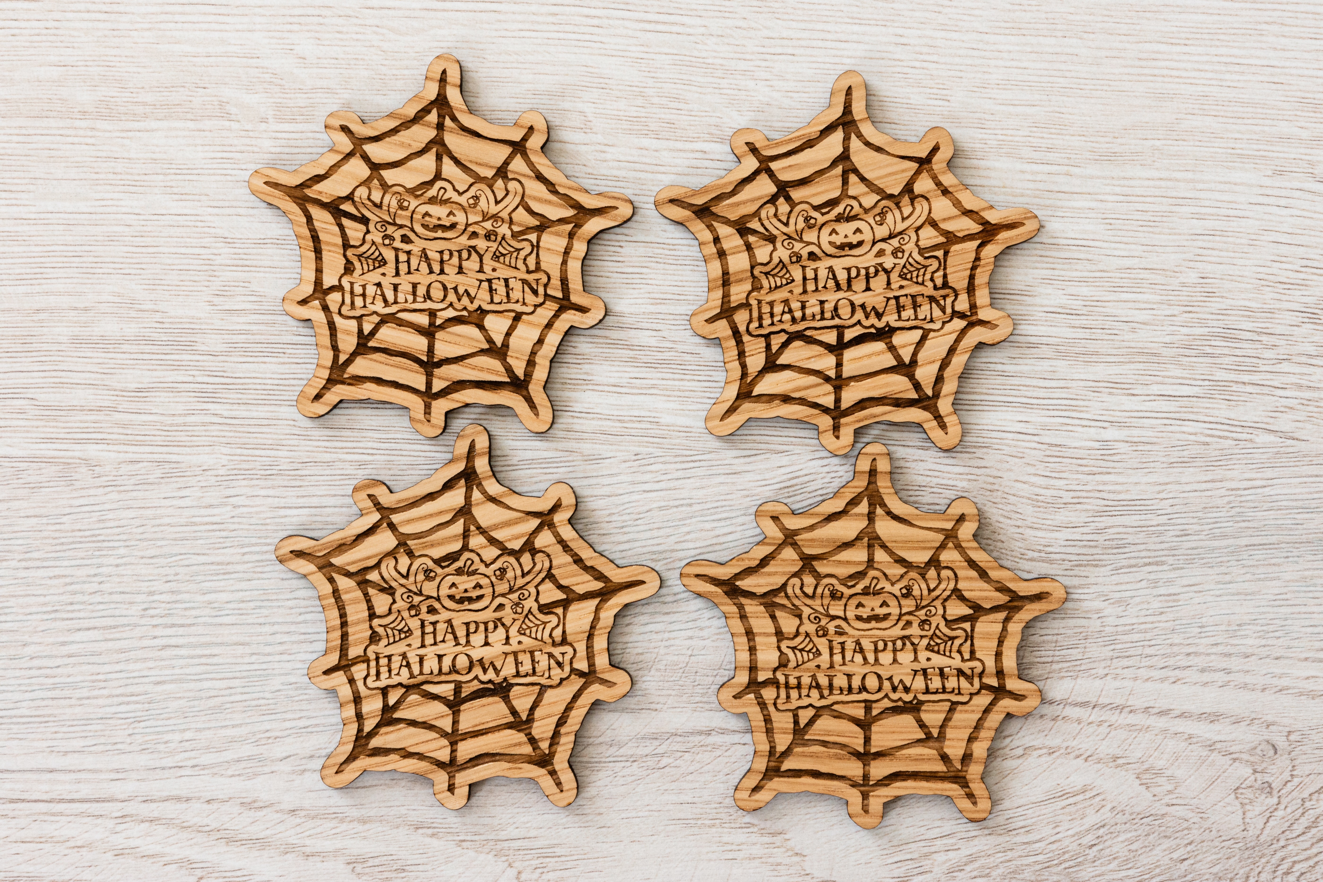 Halloween Theme Coaster Set