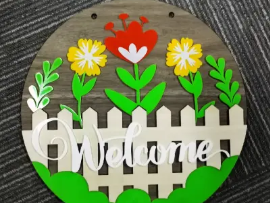 Pancarte de printemps