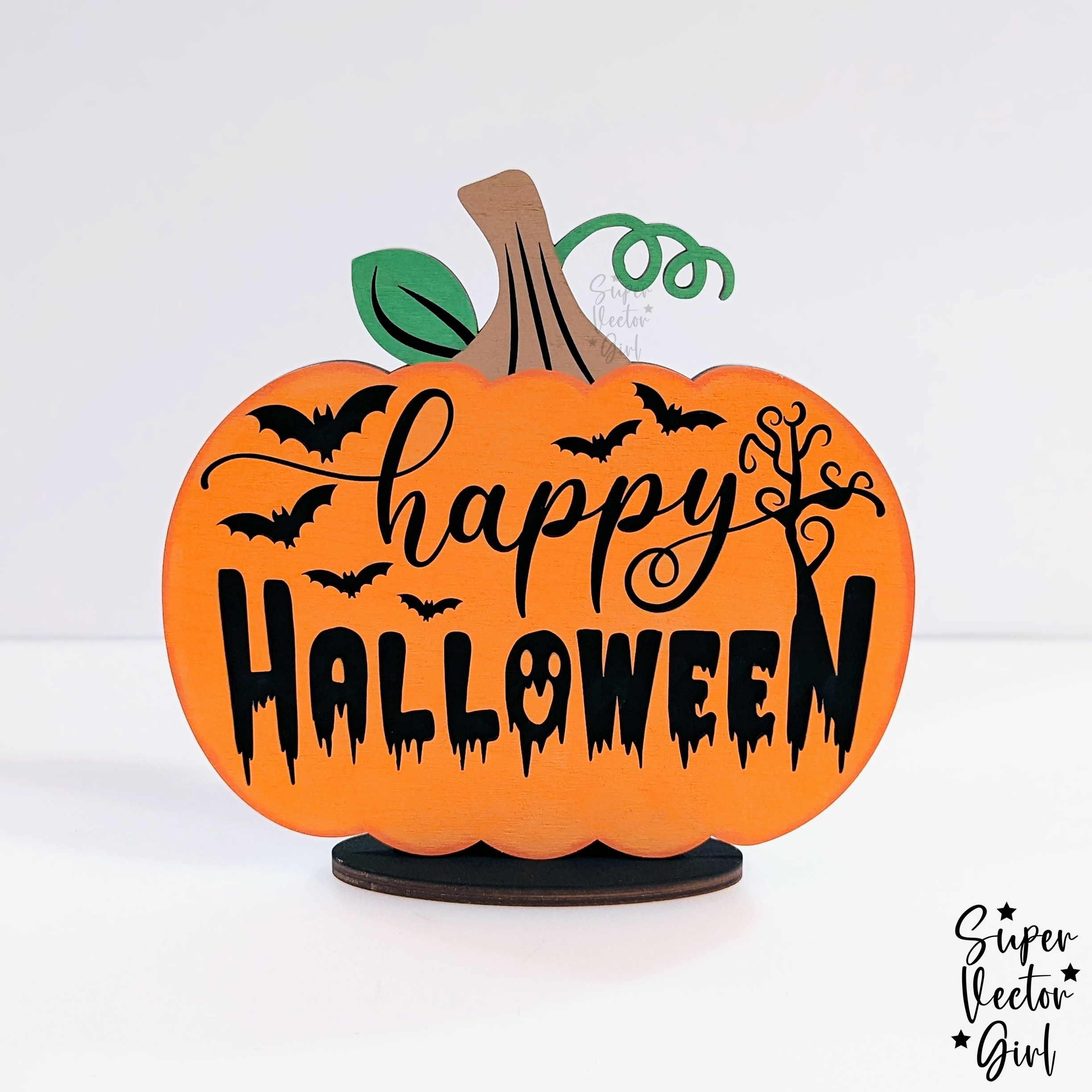 Zucca di Halloween da mensola - vero progetto zucca Atomm