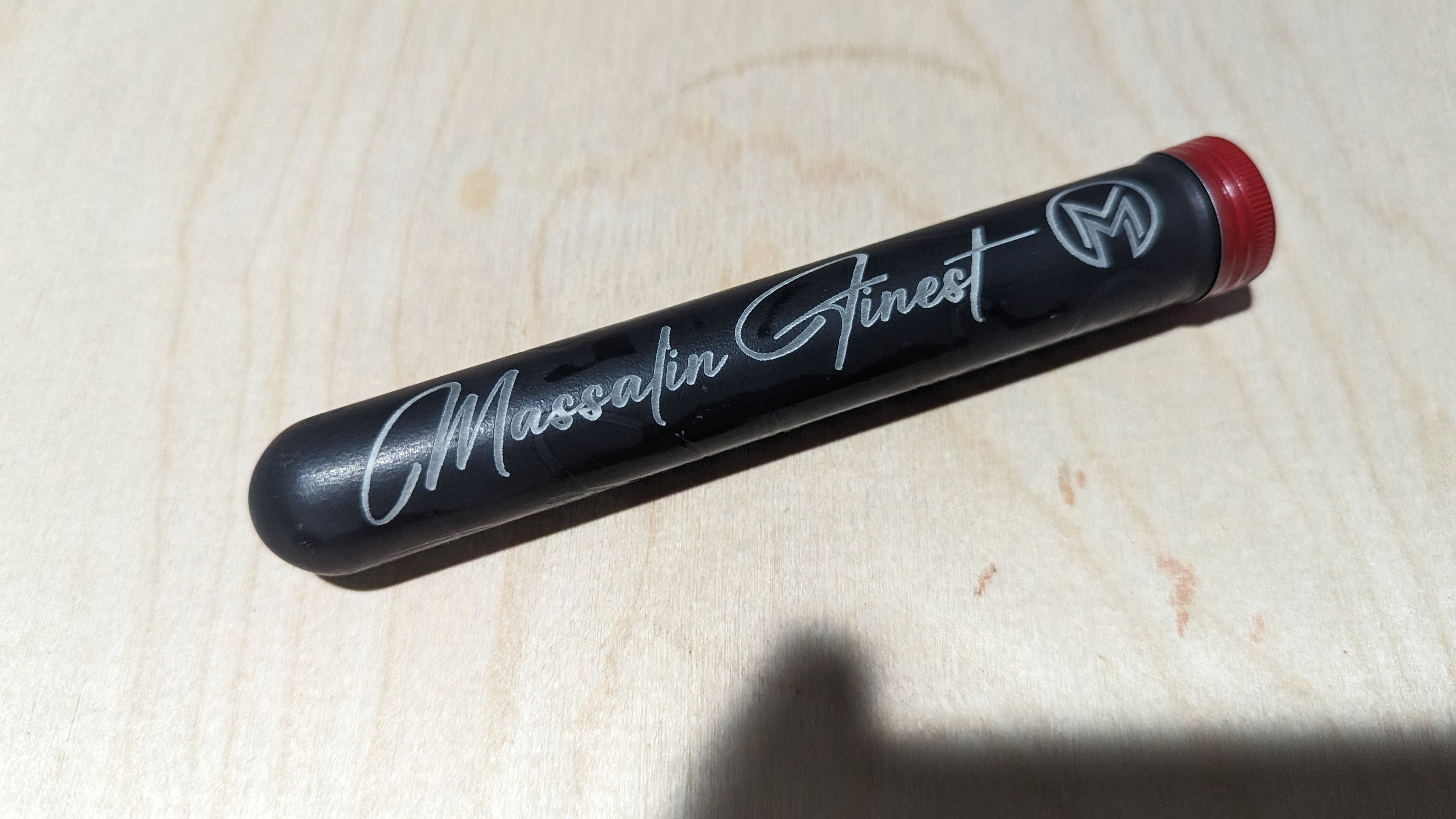 Laser Engraved Cigar Tube groomsmen gift idea