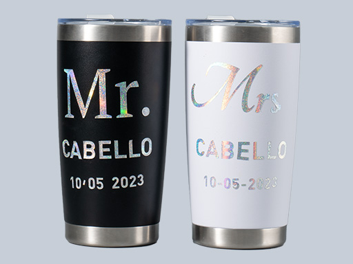 Wedding Gift: Travel Mug wedding gift design