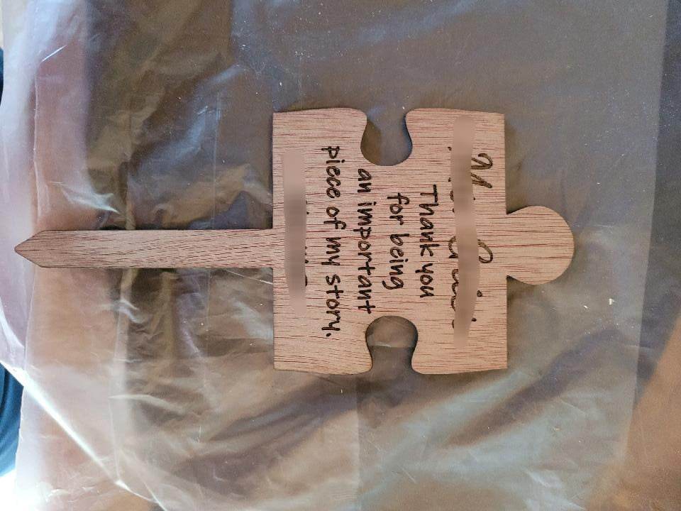 Teacher Appreciation Plant Stake teacher gift design