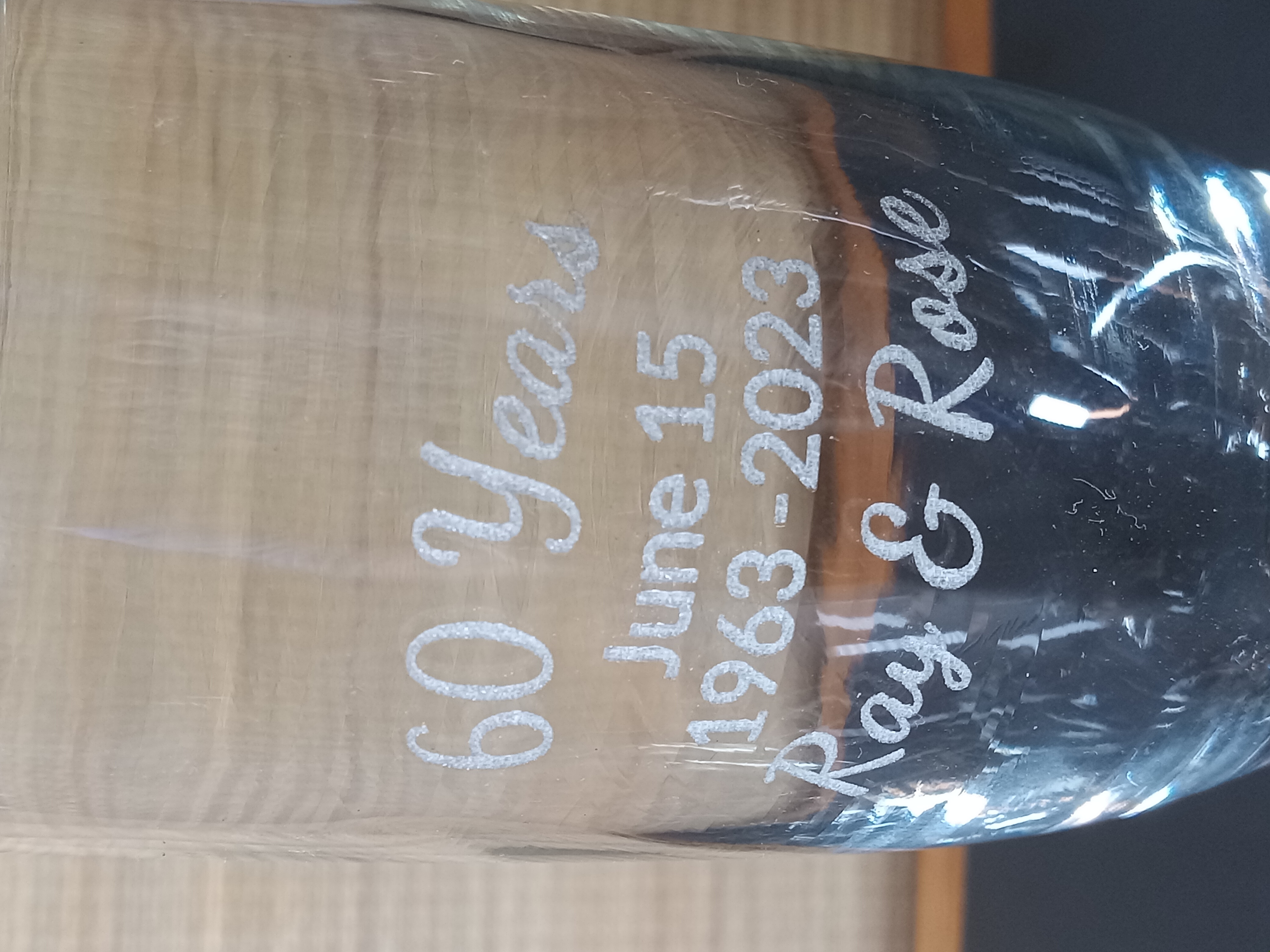 Custom Engraving on Wine Glasses anniversary gift for her idea
