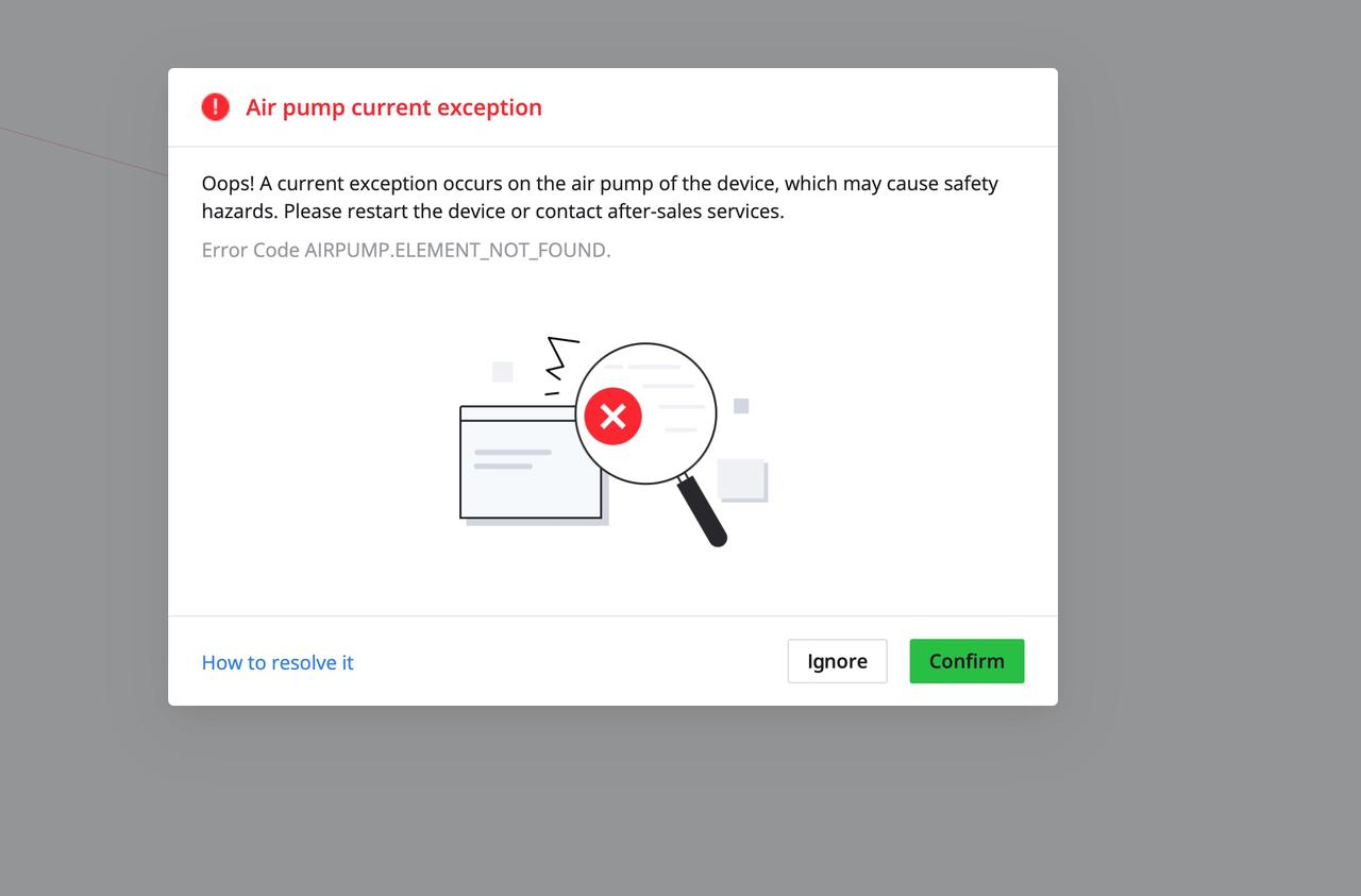 P2S Air Pump Current Anomaly. Let's fix it step by step!
