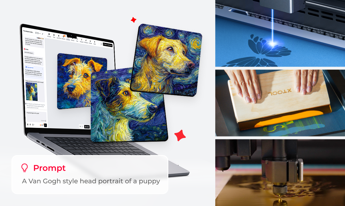 Born for Crafting Ready-to-Make Designs, Optimized for Different Crafting Methods