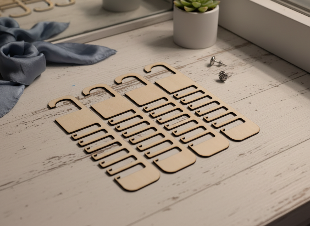 Tie Hanger: Ready for Your Message father's day gift design