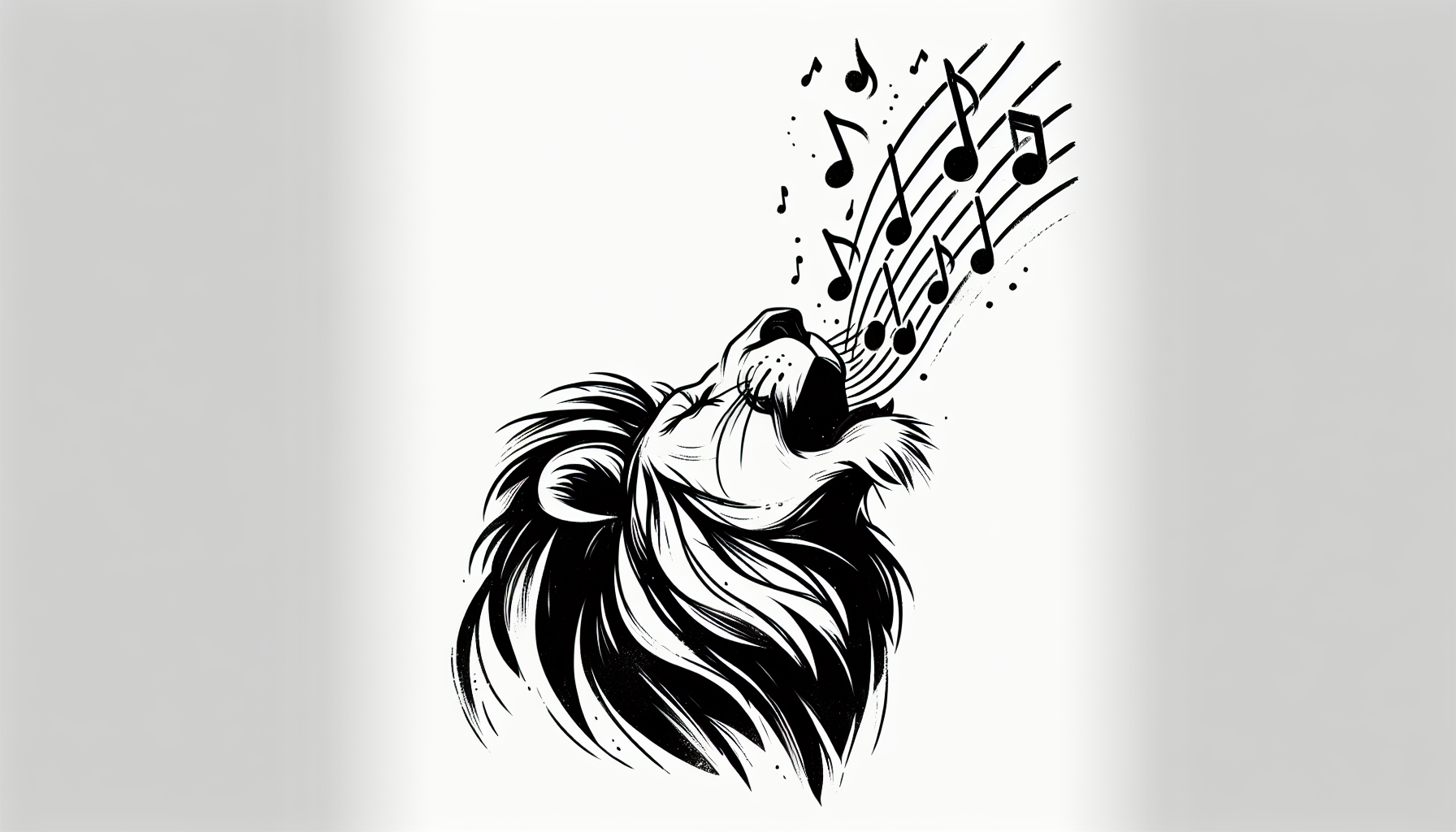 Lion singing music n_1_850576.png