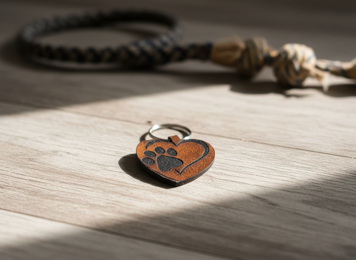 Leather Dog Tag dog tag pendant design