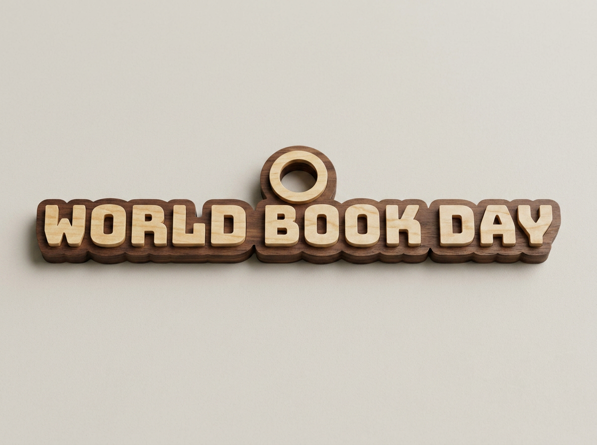 Let's study together - World Book Day - Laser Cut & Engraving Template ...