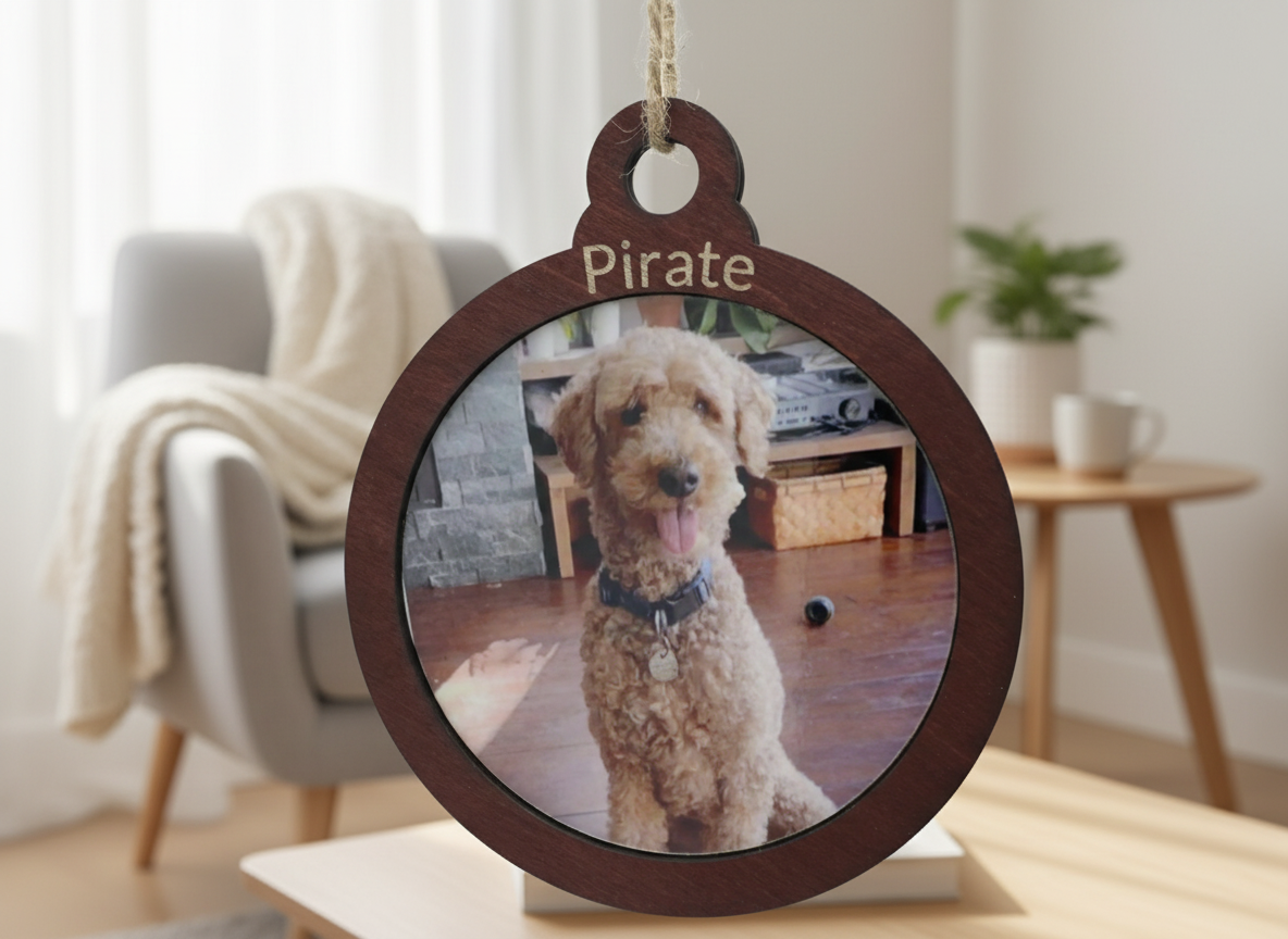 Personalizirana božična krogla – personalizirana zasnova božičnega okraska