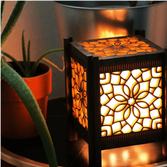 Cozy Lotus Lamp