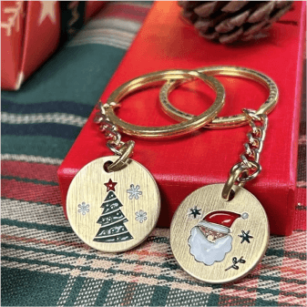 Christmas keychain