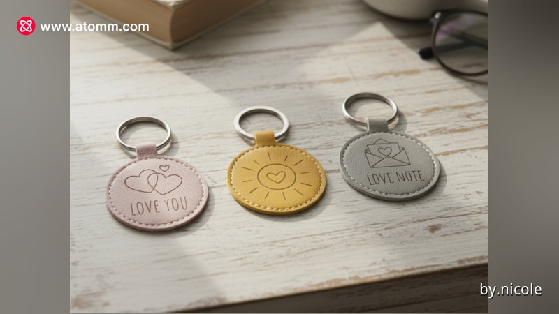 Machine Love Keychain Set of 3 Love Keychains - Free Files - Atomm
