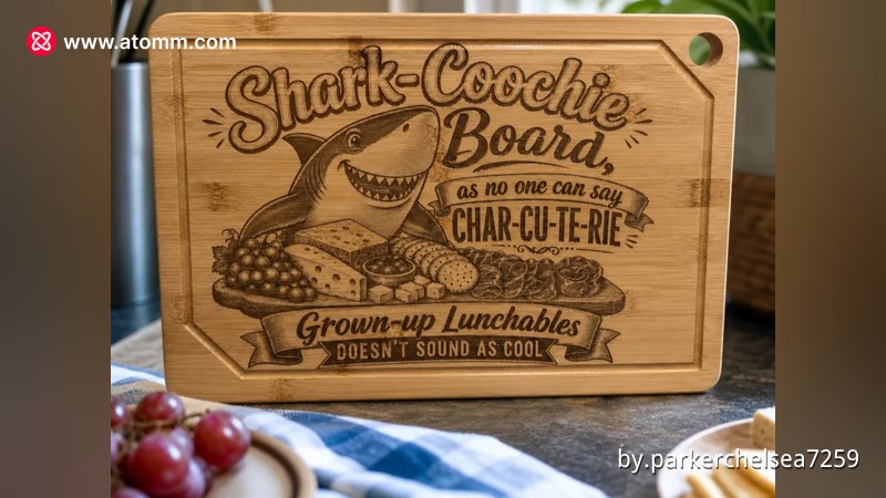 Charcuterie Board "Shark-Coochie" 1