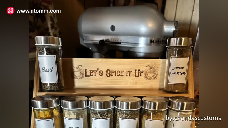 "Let's Spice It Up" Spice Rack - Free Files - Atomm