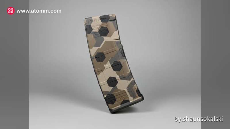 Patterned Magazine File Camo Pattern Polymer Rifle Magazine 5.56x45mm - Free Files - Atomm