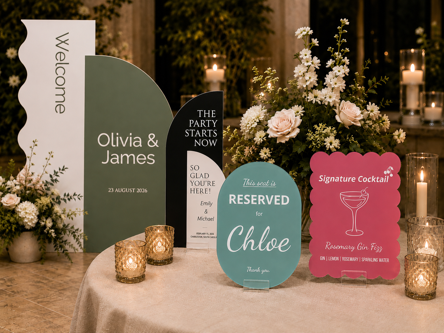 Wedding Sign Generator