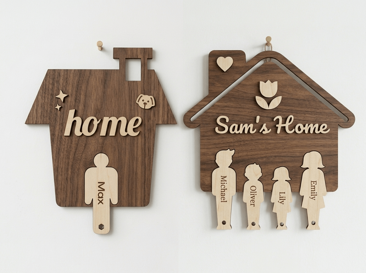 Family Key Holder Generator Banner