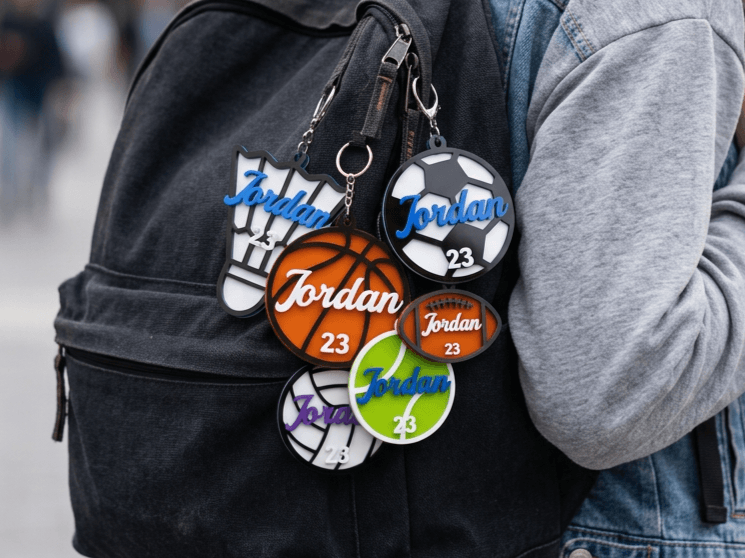Sports Bag Tag Generator Banner