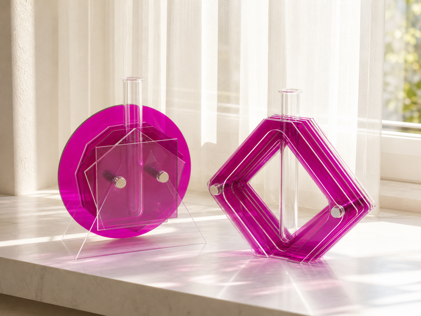 アクリルグラデーション花瓶キット | Atomm