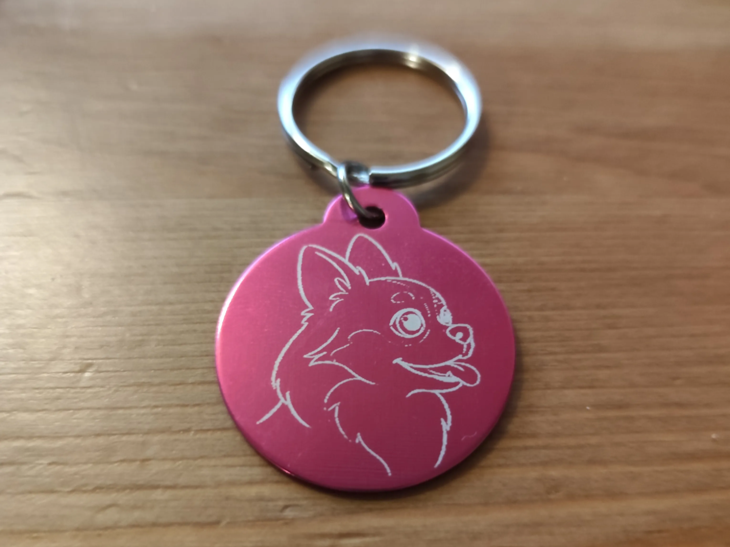 Dog Tag Keychain for Pet Lovers dog tag pendant design