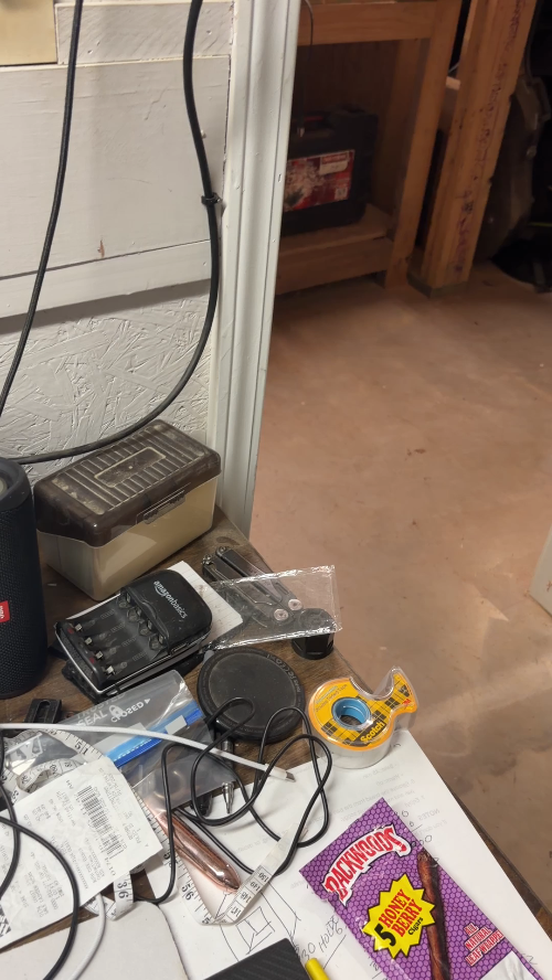 [Laser cut and engrave] Laser Engraved Black Acrylic Business Cards with QR Codes in Wooden Tray