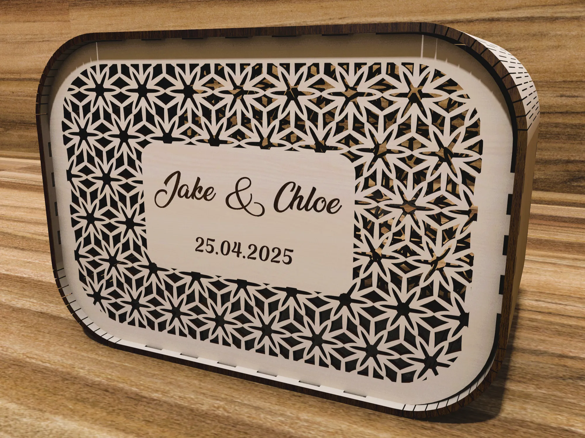 Personalized Wedding Card Box wedding favor return gift idea