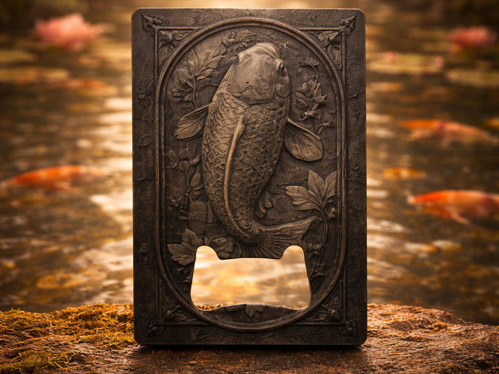 Koi Serenity Bottle Opener gift idea