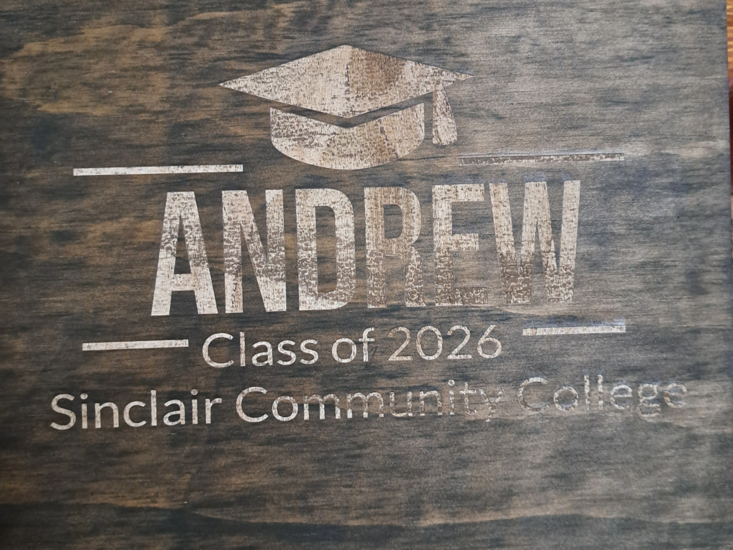 Graduation keepsake box gift for her