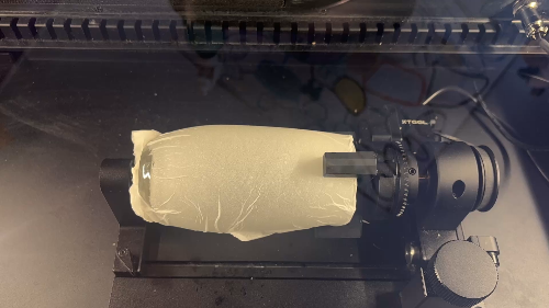 [Laser cut and engrave] Set of four Glasses With Etched School-Themed Designs