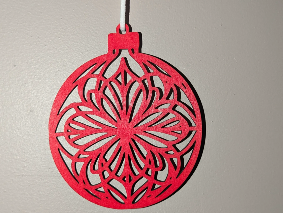 Mandala Ornament mandala craft idea
