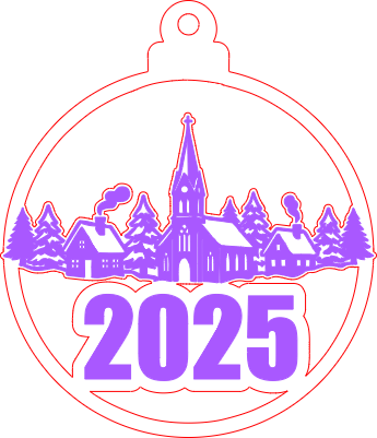 Personalized Year Christmas Ornament.xcs