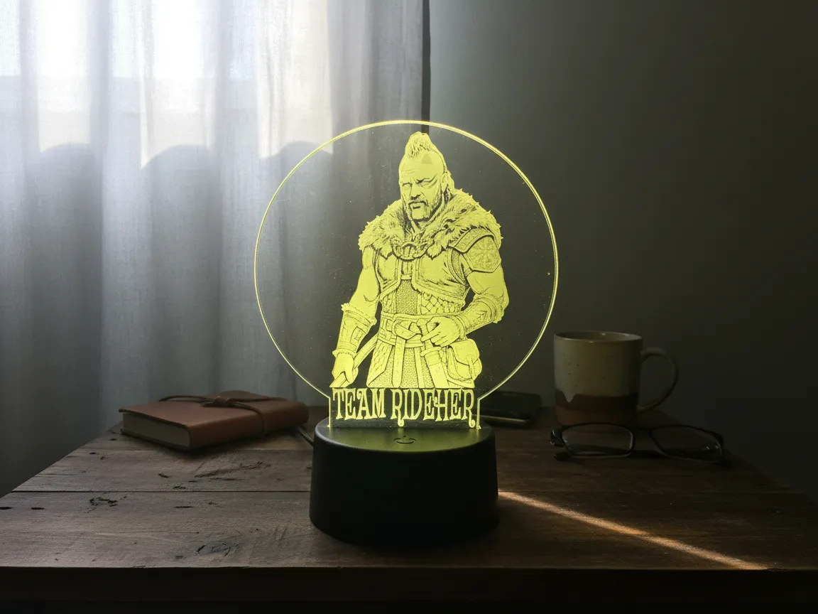 Viking Warrior Night Light gift idea