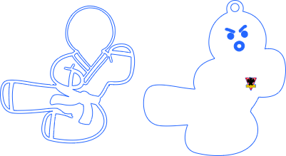 Muñecos de jengibre taekwondo.xcs