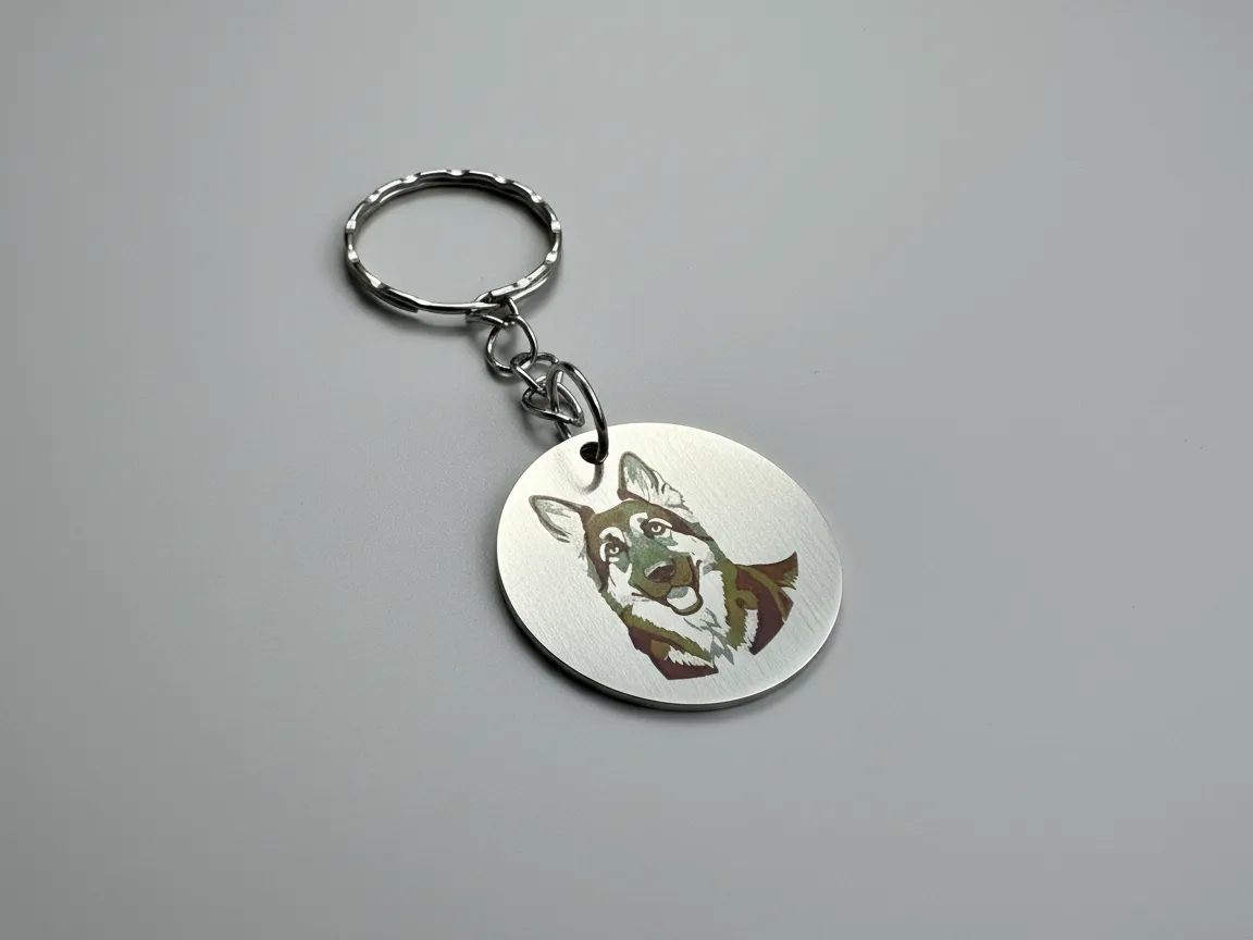 German Shepherd Dog Tag Keychain dog tag pendant design
