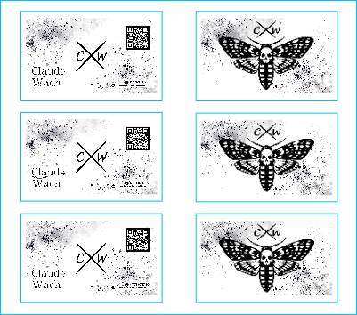 carte de visite metal.xcs