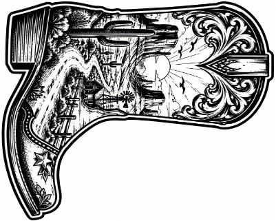 Cowboy Boot Engrave and Cut.xcs