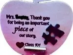 'Class of 101' Thank-You Teacher Award teacher gift design