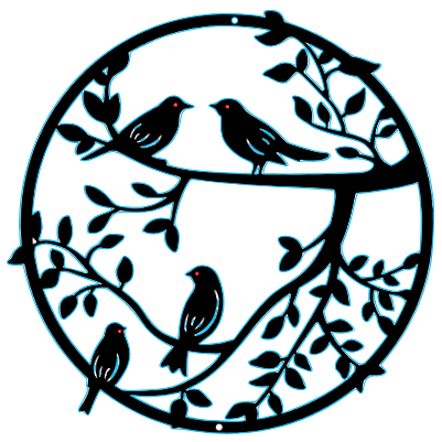 oiseaux sur arbre - CCO.xcs