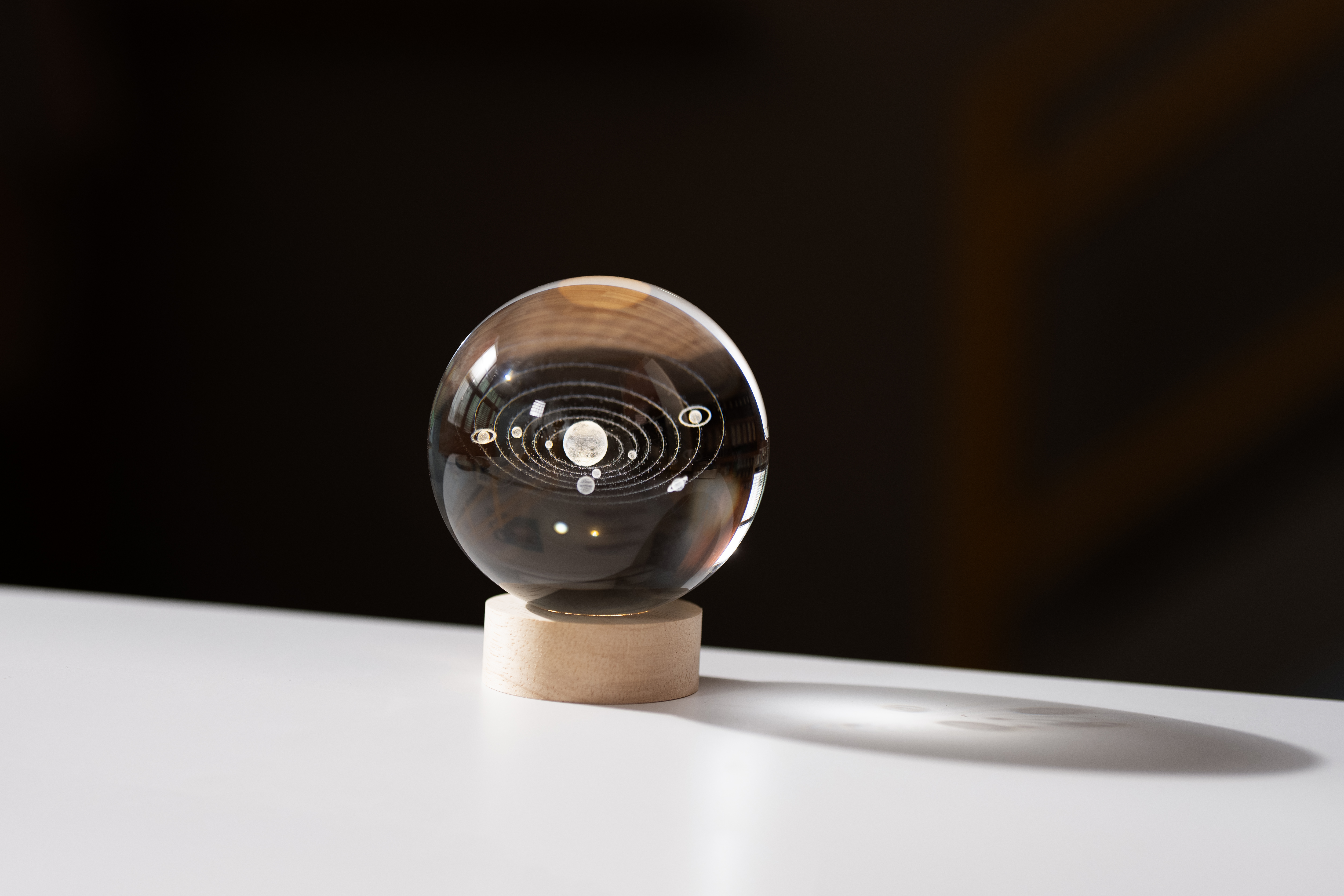 How To] 3D Inner Engraved Solar System Crystal Globe | Free Files