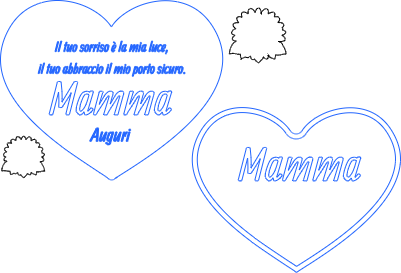 quadretto Mamma con margherite.xcs