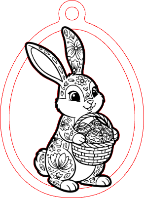 Easter Bunny Basket Ornament.xcs