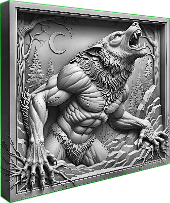 Werewolf Howling 3D illusion.xcs