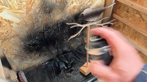 [Laser cut and engrave] Lasergravierte Vogel-Gartenstecker aus Metall für Pflanzendekoration