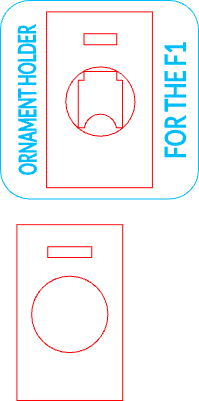 Ornament Holder For F1.xcs