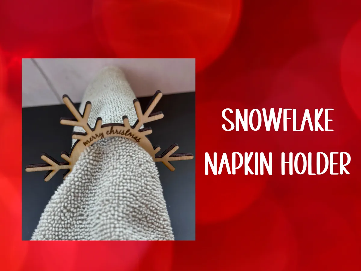 Snowflake Napkin Holder